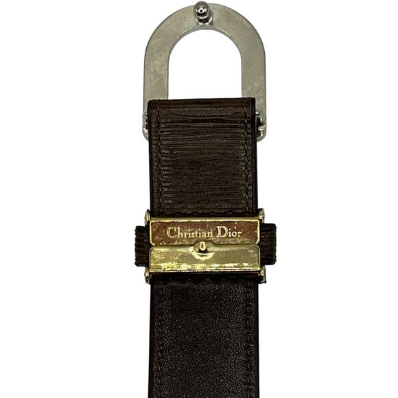 126. Dior Vintage Gold/Silver Belt main image 4